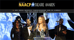 Desktop Screenshot of naacptheatreawards.com